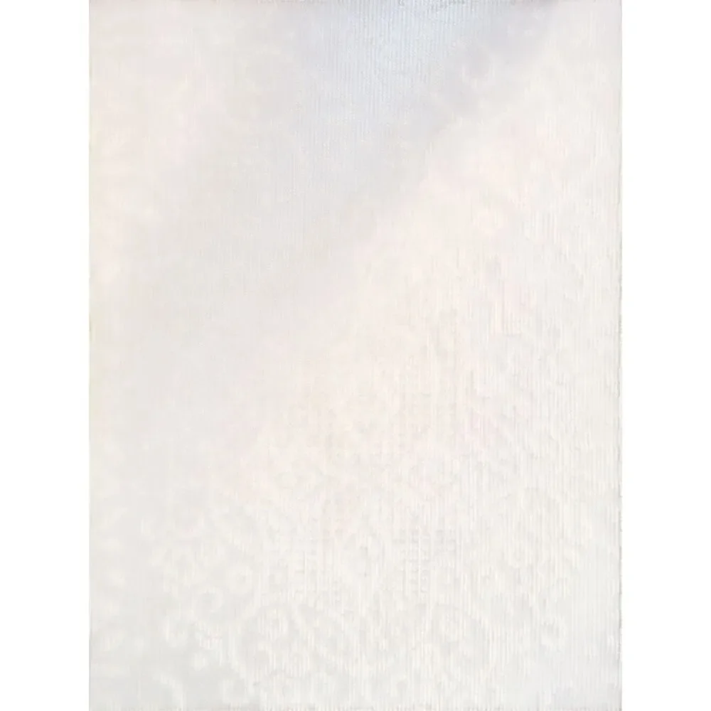 White Cotton Chenille Bedspread Hobnail Martha Washington 106x78 Twin Size VTG